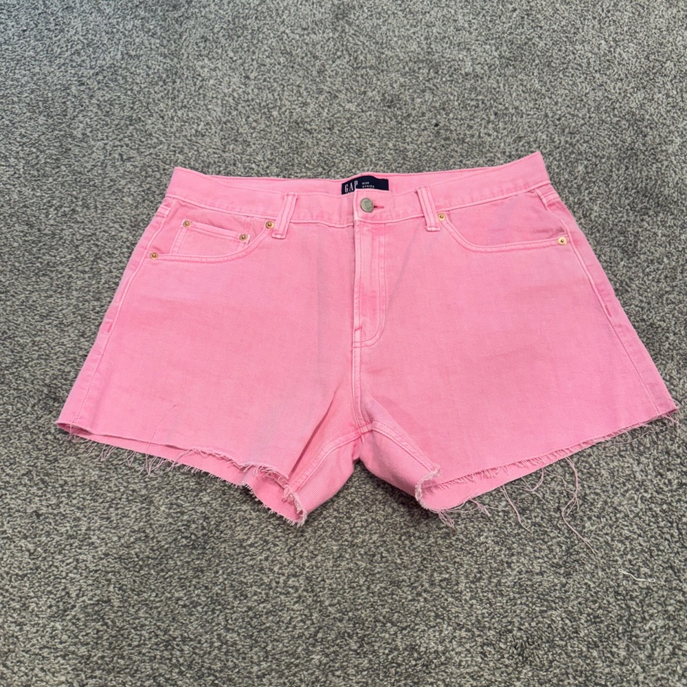 GAP Pink Jean Stride Shorts